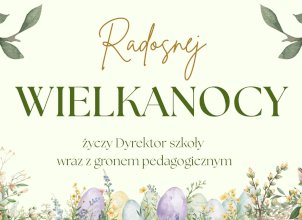 ŻYCZENIA WIELKANOCNE