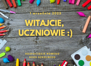 POCZĄTEK ROKU SZKOLNEGO 2025.2026