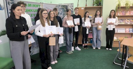 GMINNY KONKURS WIEDZY O LEKTURACH