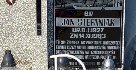 CZCIMY PAMIĘĆ JANA STEFANIAKA