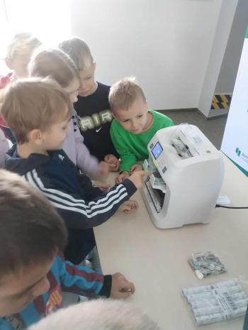 Wizyta w banku w Rabie Wyżnej