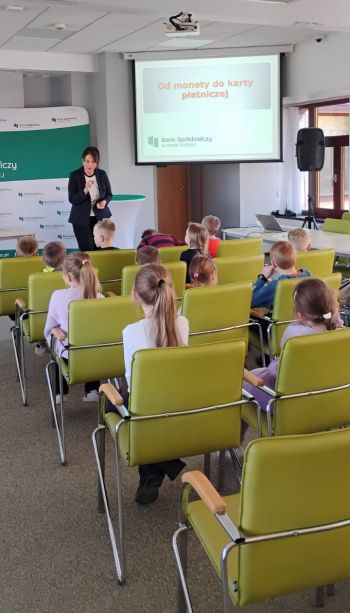 Wizyta w banku w Rabie Wyżnej