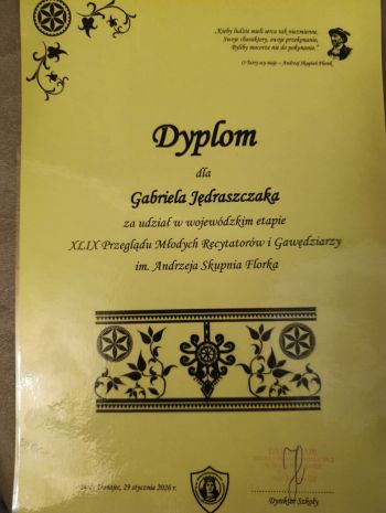 WOJEWÓDZKI PRZEGLĄD MŁODYCH RECYTATORÓW I GAWĘDZIARZY
