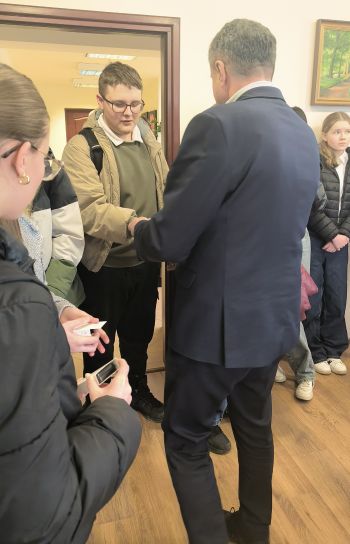 Wizyta w urzędzie gminy 