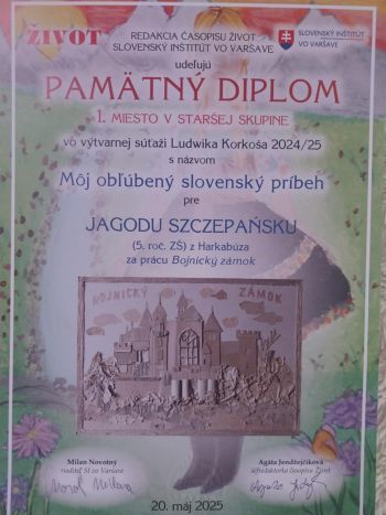 Nagrody w konkursie plastycznym
